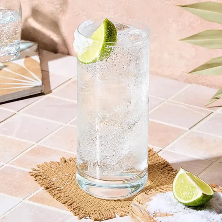 Glass of Hornitos® Plata Ranch Water