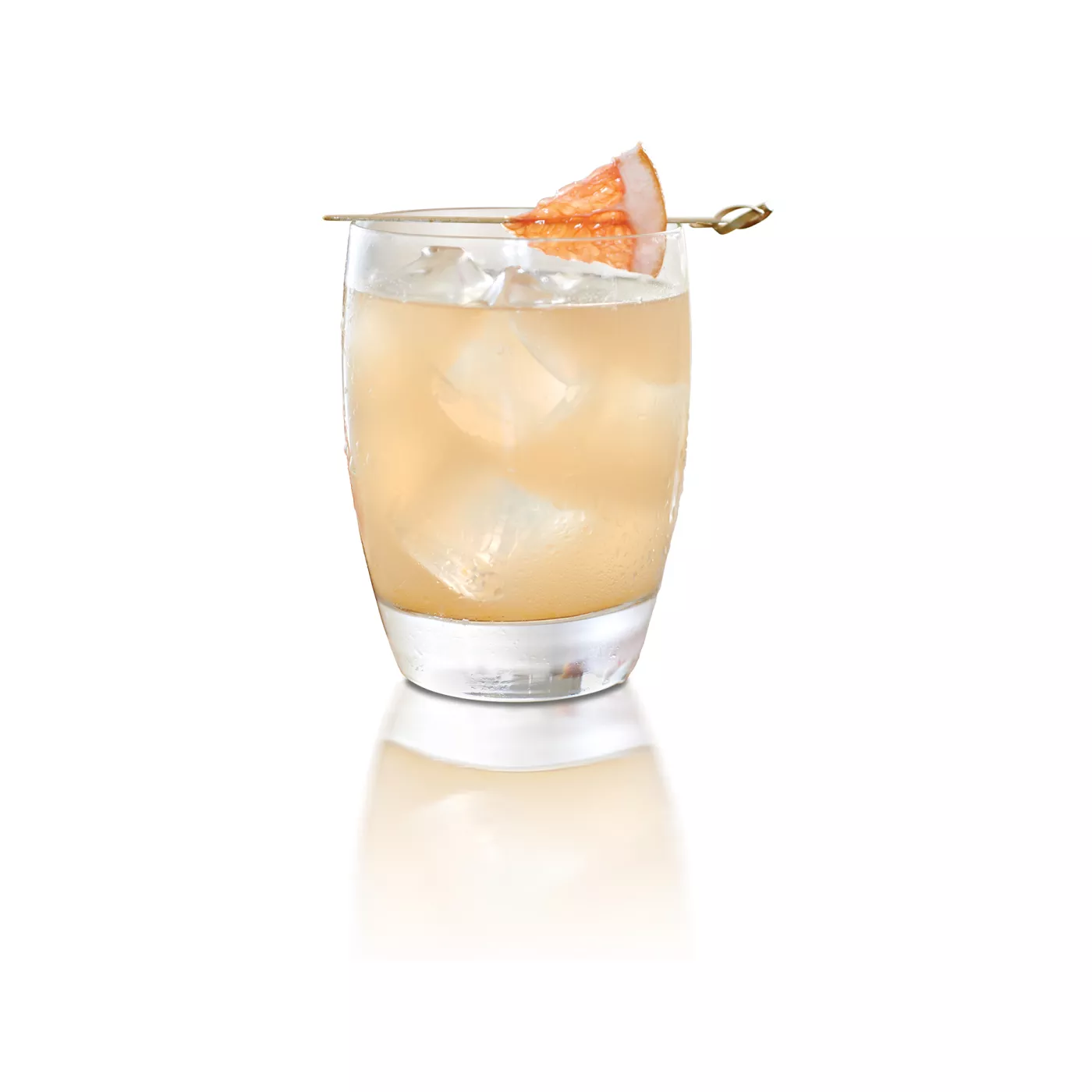 Image of a glass filled with paloma cocktail