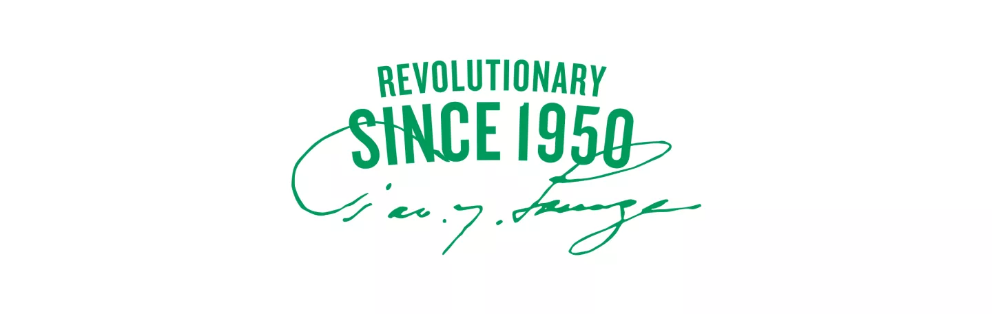 banner image of heritage Page with Text "Revolutionary Since 1950" 